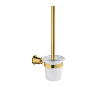 Omnires Art LIne scopino wc avvitato vetro-oro AL53620GL