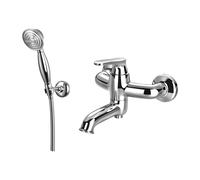 Omnires Art Deco rubinetto per vasca e doccia a parete cromo AD5131CR