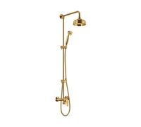 Omnires Art Deco set doccia a parete oro AD5144GL