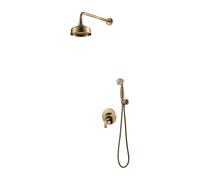 Omnires Art Deco set doccia da incasso con soffione || SYSAD26BR