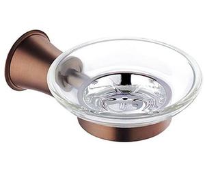 Omnires Art LIne portasapone a parete rame-trasparente AL53420ORB