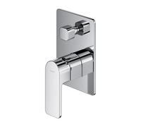 Omnires BA7835CR, Rubinetti doccia e vasca a scomparsa Baretti, Chrome