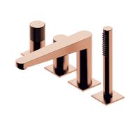 Omnires Contour rubinetto per vasca e doccia bordo vasca rame CT8032CPB