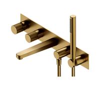Omnires Contour rubinetto per vasca e doccia da incasso oro CT8037/1GLB