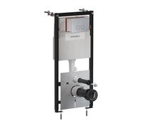 Omnires Eco Flush Set modulo di installazione con placca di comando per vaso sospeso STFWCECO1R45-RNI
