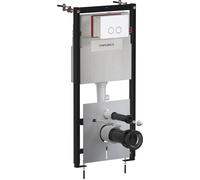 Omnires Flush Set modulo di installazione con placca di comando per vaso sospeso STFWC1R45-RWM