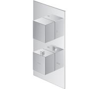 Omnires Fresh rubinetto per vasca e doccia da incasso con termostato cromo FR7136ROCR