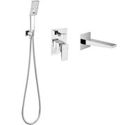Omnires Fresh set per vasca e doccia da incasso cromo SYSFRW01CR