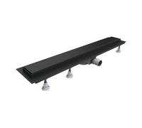 Omnires Lowfix scarico per doccia 70 cm nero LOWFIX70GBL