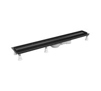 Omnires Lowfix scarico per doccia 90 cm nero LOWFIX90TBL