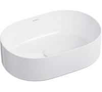Omnires Mesa lavabo 46x31 cm ovale da appoggio bianco lucida MESA460BP