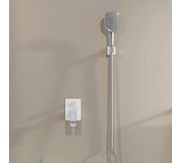 OMNIRES PARMA miscelatore monocomando, per doccia, PM7435CRB, PARMA cromo/bianco [Rubinetteria Bagno > Rubinetteria Doccia]