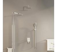 OMNIRES PARMA sistema doccia, miscelatore monocomando, SYSPM16ACRB, PARMA cromo/bianco [Rubinetteria Bagno > Sistemi Doccia]