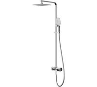 Omnires Sacramento set doccia a parete con soffione cromo SC2344CR