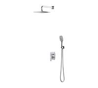 Omnires Sacramento set doccia da incasso con soffione cromo SYSSC10XCR