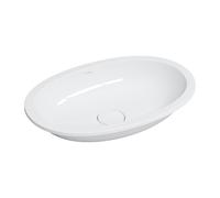 Omnires Shell M+ lavabo 54x34 cm ovale sottopiano bianco lucida SHELL540UPBP