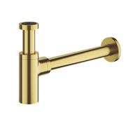OMNIRES sifone di design, A186BSB, Universal ottone spazzolato [Rubinetteria Bagno > Sistemi di Scarico]