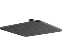 Omnires SlimLine soffione doccia 20x20 cm quadrata nero WG220/OBL