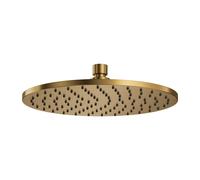 Omnires SlimLine soffione doccia 25x25 cm rotonda oro WG125CGLB