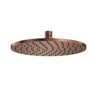 Omnires SlimLine soffione doccia 25x25 cm rotonda || WG125CCPB