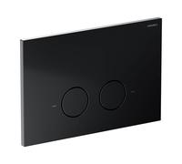 Omnires Steel-R45 placca di comando per WC nero ST45PS1BLM