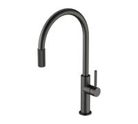 OMNIRES SWITCH rubinetto da cucina, con sistema di filtraggio, orientabile, SW9057-FD1GR, SWITCH grafite spazzolato [Rubinetti da Cucina]