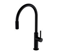 Omnires Switch rubinetto per filtro dell'acqua verticale nero SW9057BL