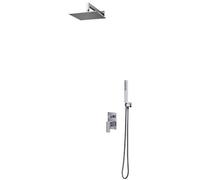 Omnires Sys set doccia da incasso con soffione cromo SYSFR17CR