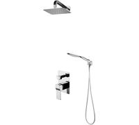 Omnires Sys set doccia da incasso con soffione cromo SYSSL10CR