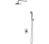 Omnires Sys set doccia da incasso con soffione cromo SYSY21CR