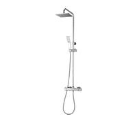 Omnires SYSY11/N/6CR, Sistema doccia termostatico a superficie Uni, Chrome