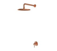 OMNIRES Y sistema doccia, miscelatore monocomando, SYSY36CPB, Y rame spazzolato [Rubinetteria Bagno > Sistemi Doccia]