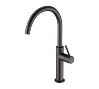 OMNIRES TULA rubinetto da cucina, orientabile, TL6050GR, TULA grafite spazzolato [Rubinetti da Cucina]