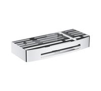 Omnires Uni portaoggetti da bagno cromo UN10331CR