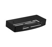 Omnires Uni portaoggetti da bagno nero UN10331BL