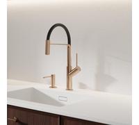 OMNIRES VITA rubinetto da cucina, orientabile, VI6350BLCPB, VITA rame spazzolato [Rubinetteria da Cucina > Rubinetti da Cucina]