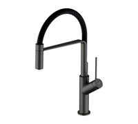 Omnires Vita rubinetto da cucina verticale grafite/grigio VI6350BLGR