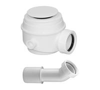 Omnires WB01XBP, Sifone per vasca e doccia SYFON, White gloss