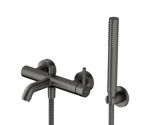 OMNIRES Y miscelatore monocomando, per doccia, Y1231GR, Y grafite spazzolato [Rubinetteria Bagno > Rubinetteria Vasca]