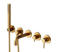 OMNIRES Y miscelatore monocomando, per doccia, Y1237-1SGLB, Y oro spazzolato [Rubinetteria Bagno > Rubinetteria Vasca]