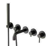 OMNIRES Y miscelatore monocomando, per doccia, Y1237-1SGR, Y grafite spazzolato [Rubinetteria Bagno > Rubinetteria Vasca]