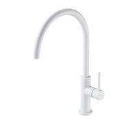 Omnires Y rubinetto da cucina verticale bianco Y1251WM