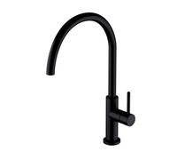 OMNIRES Y rubinetto da cucina, orientabile, Y1251BL, Y nero opaco [Rubinetti da Cucina]