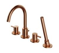 OMNIRES Y miscelatore a due comandi, Y1232CPB, Y rame spazzolato [Rubinetteria Bagno > Rubinetteria Vasca e Doccia]