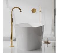 OMNIRES Y rubinetto vasca a pavimento miscelatore monocomando, Y1233GL, Y oro [Rubinetteria Bagno > Rubinetteria Vasca]