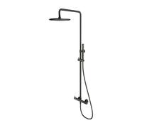 Omnires Y set doccia a parete con soffione grafite Y1244MGR