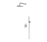 Omnires Y set doccia da incasso con soffione cromo SYSY35CR