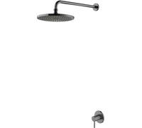Omnires Y set doccia da incasso con soffione grafite SYSY36GR