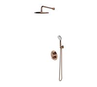 Omnires Y set doccia da incasso con termostato con soffione rame SYSYT05CP