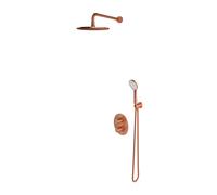 OMNIRES Y sistema doccia, termostatico, SYSYT05CPB, Y rame spazzolato [Rubinetteria Bagno > Sistemi Doccia]